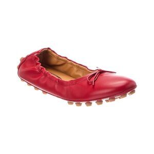 Tod's Gommini Leather Flat, Red